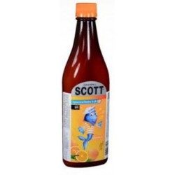 Emulsión Scott Sabor a Naranja Suplemento Vitaminas (FARMACUNDINAMARCA) fco*450ml