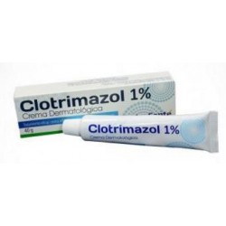 Clotrimazol 1 % Crema Dermatológica - Antimicótico (Envíos Regionales y Nacionales) tubo*40gr