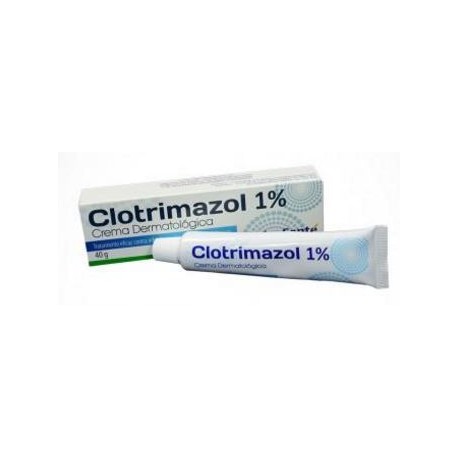 Clotrimazol 1 % Crema Dermatológica - Antimicótico (Envíos Regionales y Nacionales) tubo*40gr