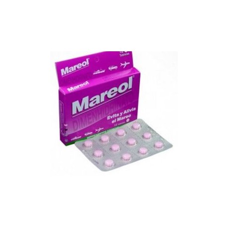 Mareol Alivia El Mareo (FARMACUNDINAMARCA) caja*12 tabletas