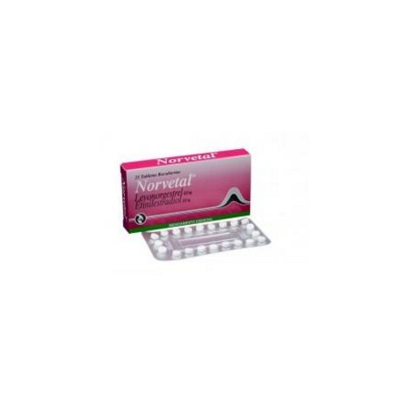 Norvertal (ENVIOS REGIONALES Y NACIONAL) Caja*21 Tabletas Recubiertas – Anticonceptivo