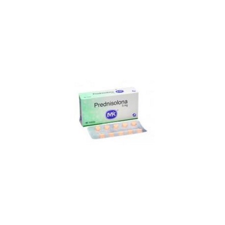 Prednisolona 5 mg (ENVIOS REGIONALES Y NACIONAL) Caja*30 Tabletas - Corticosteroide