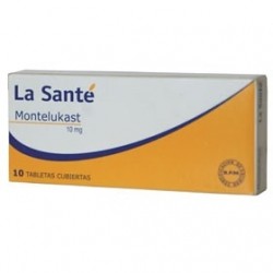 MONTELUKAST 4MG (FARMACUNDINAMARCA) CAJA*10 TABLETAS LA SANTE