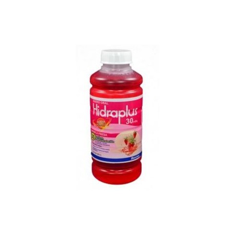 Suero Hidraplus 30 mEq Sabor A Fresa Deshidratación (ENVIOS REGIONAL Y NACIONAL) fco*500ml