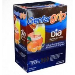 GenfarGrip Día Sobres Sabor A Mandarina Y Miel – Antigripal (ENVIOS REGIONAL Y NACIONAL) caja*24 unidades