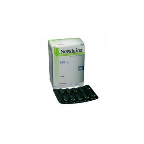 Novalgina 500 mg (ENVIOS REGIONALES Y NACIONAL) Caja*80 Tabletas – Sanofi Aventis