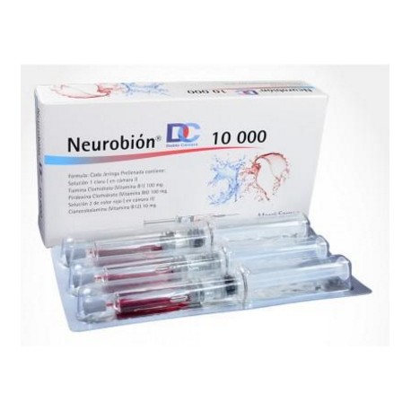 Neurobión 10000 (ENVIOS REGIONALES Y NACIONAL) Caja*3 Jeringas Prellenadas - Merck