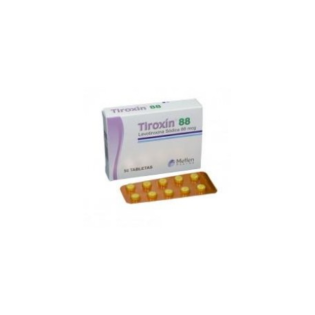 Tiroxín 88 mcg (ENVIOS REGIONALES Y NACIONAL) Caja*50 Tabletas - Metlen Pharma