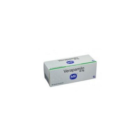 Verapamilo 80 mg (ENVIOS RETGIONALES Y NACIONAL) Caja*50 Tabletas Recubiertas - Tecnoquímicas