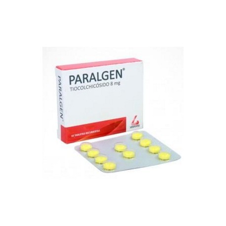 Paralgen 8 mg Tabletas Recubiertas Legrand (Envíos Regionales y Nacionales) caja*10 tabletas