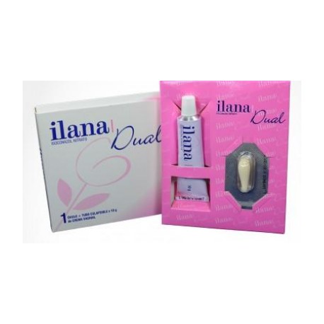 Ilana Dual Caja 1 Óvulo + Tubo De 10 g Procaps (Envíos Regionales y Nacionales) caja*1 kit