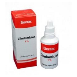 Clindamicina 1 % (ENVIOS REGIONALES Y NACIONAL) Frasco*30 mL Solución Tópica - Genfar