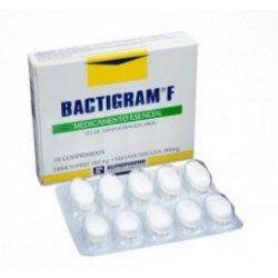 Bactigram F (ENVIOS REGIONALES Y NACIONAL) Caja*10 Comprimidos - Quipropharma