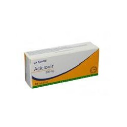 Aciclovir 200 mg (ENVIOS REGIONALES Y NACIONAL) Caja*24 Tabletas – herpex simple