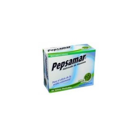 Pepsamar Masticables Sabor Menta Acidez Estomacal (FARMACUNDINAMARCA) caja*100 tabletas