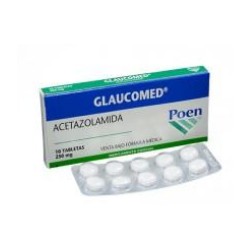 Glaucomed 250 mg Tabletas Poen (Envíos Regionales y Nacionales) caja*10 unidades