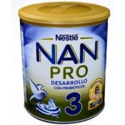 Nan Pro 3 (FARMACUNDINAMARCA) Lata * 800 g - Fórmula Infaltil