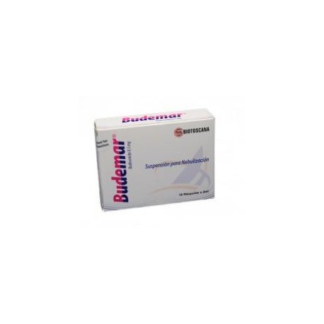 Budemar ( ENVÍOS REGIONALES Y NACIONAL) Caja*10 Réspulas 2 mL Suspensión Para Nebulización - Biotoscana