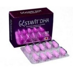 Gestavit Dha (FARMACUNDINAMARCA) Caja * 30 Cápsulas De Gelatina – Vitaminas Para El Embarazo