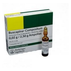 Buscapina Compositum (ENVÍOS REGIONALES Y NACIONAL) Caja*3 Ampollas x 5 mL - Boehringer Ingelheim