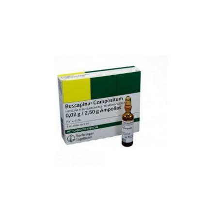 Buscapina Compositum (ENVÍOS REGIONALES Y NACIONAL) Caja*3 Ampollas x 5 mL - Boehringer Ingelheim