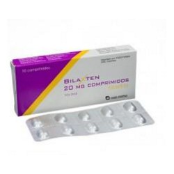 Bilaxten 20 mg (ENVIOS REGIONALES Y NACIONAL) Caja*10 Comprimidos - Faes Farma