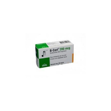 B -Cort 200 mcg (ENVIOS REGIONALES Y NACIONAL) Caja Con Inhalador*120 Dosis - Grunenthal