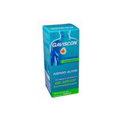 Gaviscon Sabor a Menta Reflujo Gastroesofágico Gaviscon Sabor a Menta Reflujo Gastroesofágico (FARMACUNDINAMARCA) fco*300ml