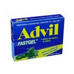 Advil Fastgel Alivia El Dolor (FARMACUNDINAMARCA) caja*10 softgel