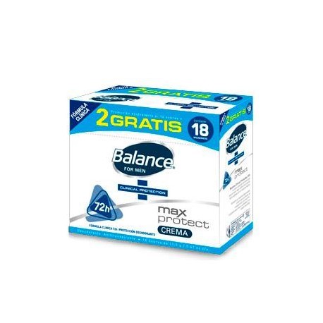 DESODORANTE BALANCE CLINICAL PROTECTION MEN (envíos regionales y nacional CAJA*16 SOBRES