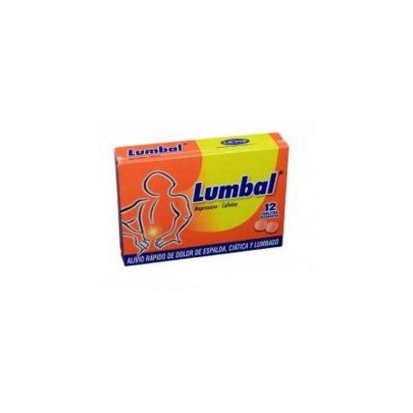 Lumbal Tabletas Recubiertas Dolor De Espalda (FARMACUNDINAMARCA) caja*12 tabletas