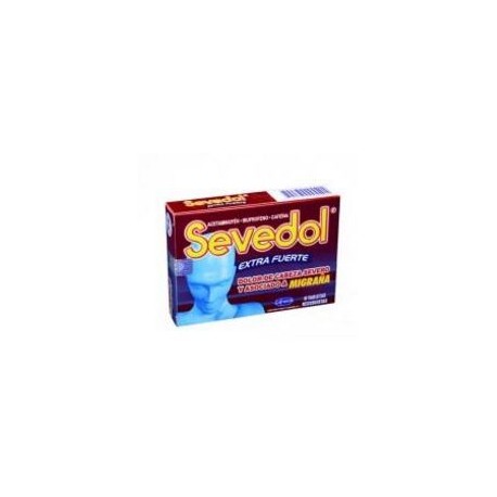 Sevedol Extra Fuerte Tabletas Recubiertas Migraña (FARMACUNDINAMARCA) caja*8 tabletas