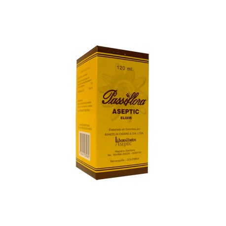 PASSIFLORA ASEPTIC Frasco*120.00 Ml (envios regionales y nacional)