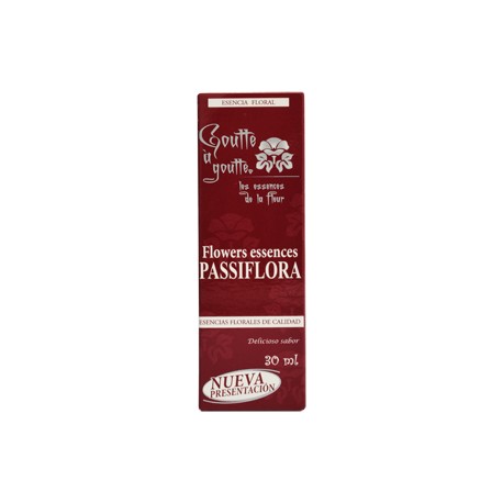 ESENCIA GOUTTE GOUTTE PASSIFLORA FRASCO*30 ML (ENVIOS REGIONALES Y NACIONAL)