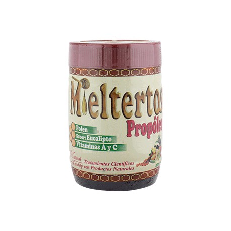 MIELTERTOS PROPOLEO REFORZADO Pote*350.00 Grs (envíos regionales y nacional)