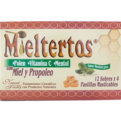 MIELTERTOS MASTICABLE Caja*12.00 Unidades (envios regionales y nacional)
