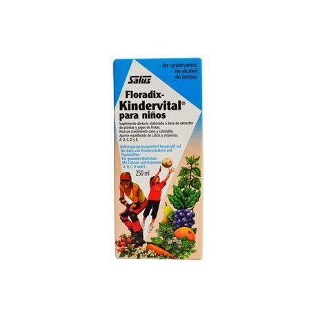 KINDERVITAL FRASCO*250 ML ( ENVIOS REGIONALES Y NACIONAL)
