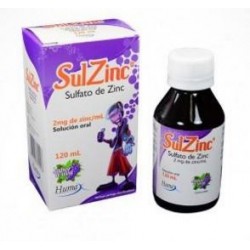 SulZinc 2 mg Sabor A Uva (FARMACUNDINAMARCA) fco*120ml