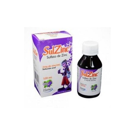 SulZinc 2 mg Sabor A Uva (FARMACUNDINAMARCA) fco*120ml