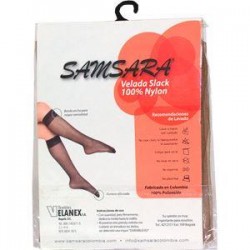 MEDIA VELADA SAMSARA SLACK NYLON CANELA TALLA UNICA ( ENVIOS REGIONALES Y NACIONAL)