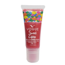 BRILLO SWEET GLOSS VOGUE FRAMBUESA Tubo*8.00 Grs ( ENVIOS REGIONALES Y NACIONAL)