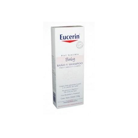 Eucerin Baby Baño Y Shampoo Piel Sensible (FARMACUNDINAMARCA) fco*250ml