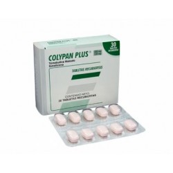 Colypan Plus 120 mg Tabletas Recubiertas Farma de Colombia (Envíos Regionales y Nacionales) caja*30