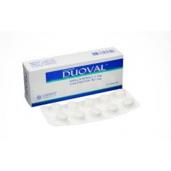 Alpex Duoval 5 mg / 80 mg (ENVIOS REGIONALES Y NACIONAL) Caja*30 Tabletas - Garmisch Pharmaceutical