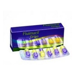 Fluimucil Gripa Resfriado Común (FARMACUNDINAMARCA) caja*12 capsulas