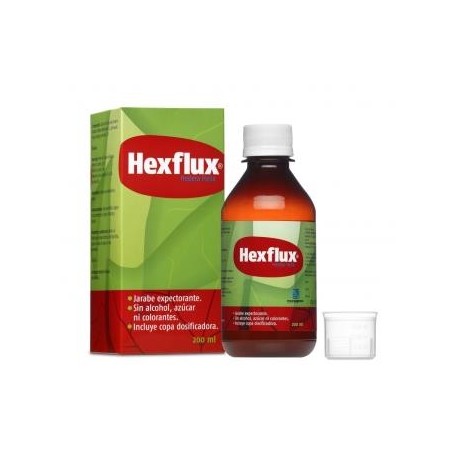 HEXFLUX JARABE (HEDERA HELIX) FCO*200ML Envios a todo cundinamarca