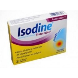 Isodine Frutos Rojos (FARMACUNDINAMARCA) caja*6 pastillas