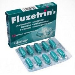 Fluzetrin F Analgésico (FARMACUNDINAMARCA) caja*10 capsulas