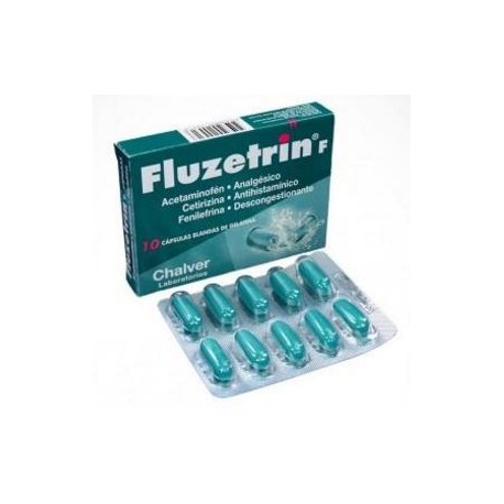 Fluzetrin F Analgésico (FARMACUNDINAMARCA) caja*10 capsulas