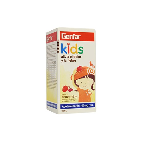 GENFAR KIDS ACETAMINOFEN GOTAS 100 MG (FARMACUNDINAMARCA)
